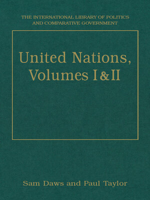 cover image of United Nations, Volumes I and II